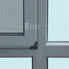 ROGENILAN 100 series New thermal break style casement windows with germany hardware on China WDMA