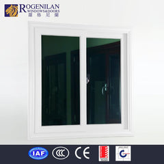 ROGENILAN Double Glazed Philippines Brown Color Aluminium Frame Sliding Window on China WDMA