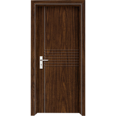 Real Estate Dark Front Screen Walnut Wood Door Design Latest on China WDMA