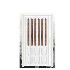 Reliable quality bathroom pvc doors prices plastic folding door cheap on China WDMA