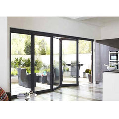 Residential And Commercisal Outdoor Glass Folding Bifold Door Aluminum Silding Doors Designs And Prices on China WDMA