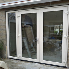Residential aluminium frame double glazed 3 panel sliding patio door price on China WDMA