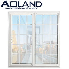 Residential aluminium patio double glazed sliding doors for home for sale on China WDMA