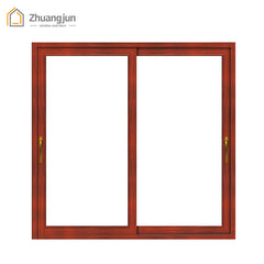 Residential slide aluminum windows with glass and aluminum frame on China WDMA