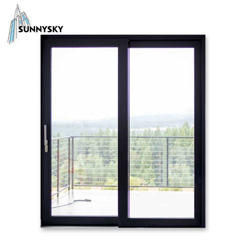Residential sound proof pictures Aluminum white internal sliding glass door and window with vertical blinds on China WDMA on China WDMA