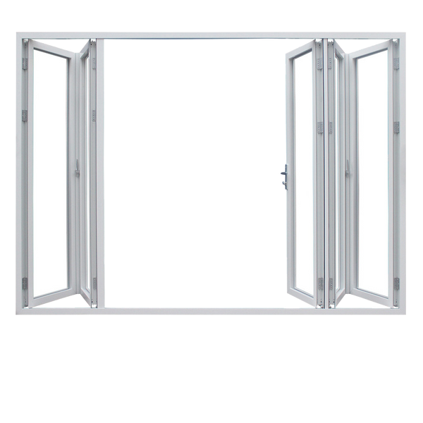 Restaurant flexible easy aluminum glass bi folding doors on China WDMA