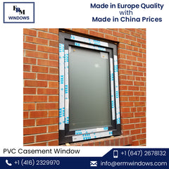 Rigid PVC Material Bulk Supply Casement Window on Sale