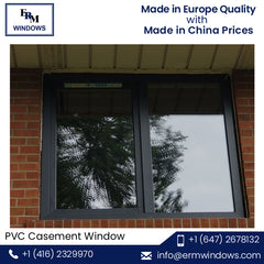 Rigid PVC Material Bulk Supply Casement Window on Sale