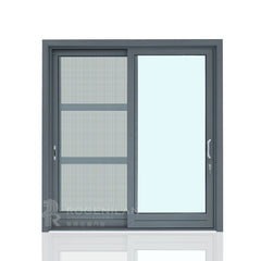 Rogenilan 139 series thermal break double glaze aluminum sliding door on China WDMA