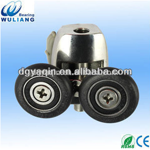 Rollers Runners for Shower Door Twin Wheels Top Rail Suit Quadrant or Straight 688RS on China WDMA