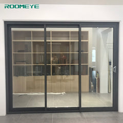 Roomeye aluminum glass corner sliding door on China WDMA