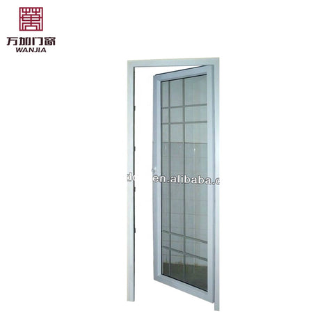 Safety exterior upvc used commercial doors on China WDMA
