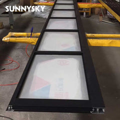 Section panel valley electric open and close glass garage door cost in guangzhou on China WDMA
