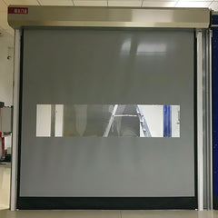 Self -repair low maintenance cost fast rolling shutter door for clean workshop on China WDMA
