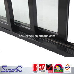 Shanghai Superwu china new design aluminum balcony auto sliding glass door on China WDMA