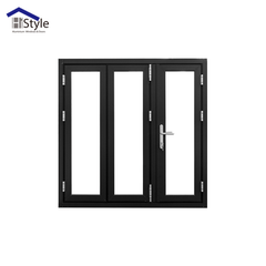 Shanghai bifold patio doors aluminium accordion doors/ aluminium folding door comply with AS2047 for sale on China WDMA