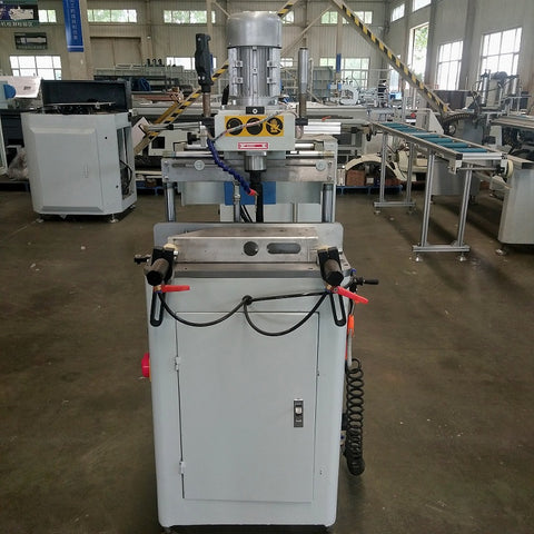 Single Axis Copy Router for Alu-alloy window door frame new condition use/Easy to operate window door making machine for sale on China WDMA