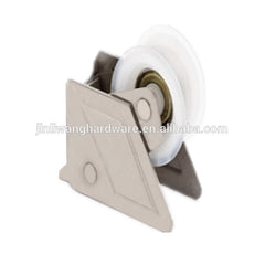 Single Nylon Sliding Wardrobe Door Wheel Pulleys to Window with bearing on China WDMA