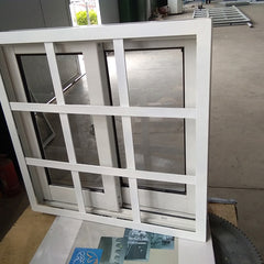 Single White Sliding latest window grill design on China WDMA