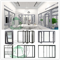 Slide glass door single slider window renshi aluminum on China WDMA