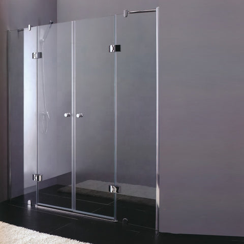 Sliding Standard Sex Glass Frameless Shower Door Size Bifold Frameless Glass Shower Doors on China WDMA