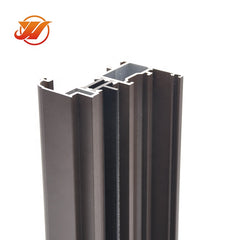 Sliding door \/ window top and bottom channel vertical track sections wardrobe sliding door profile aluminum on China WDMA