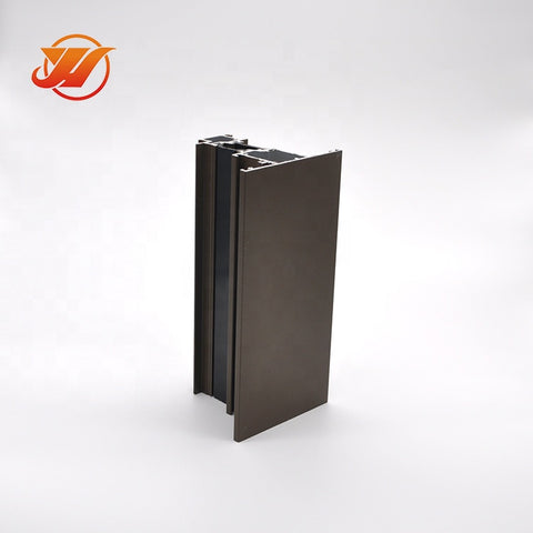 Sliding door \/ window top and bottom channel vertical track sections wardrobe sliding door profile aluminum on China WDMA