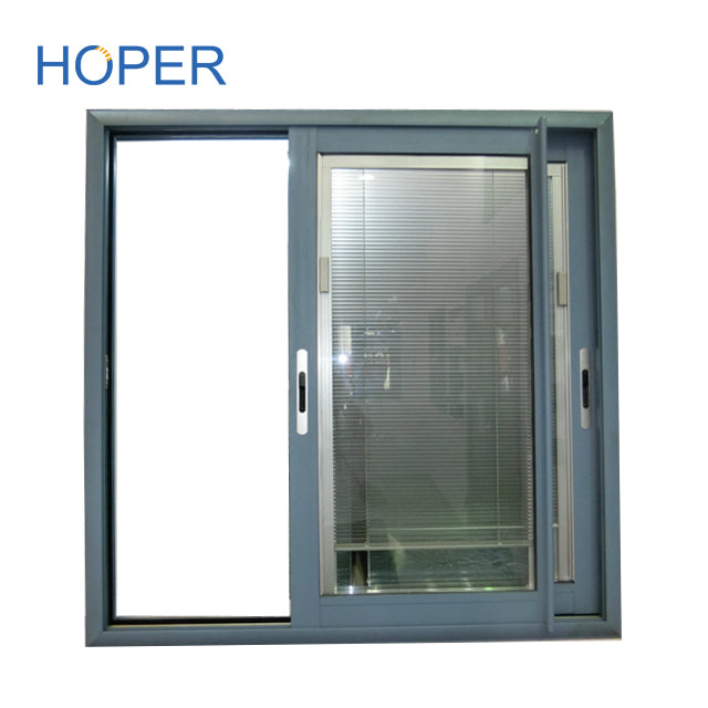 Sliding glass window with mini built in blinds on China WDMA – CHINA WDMA