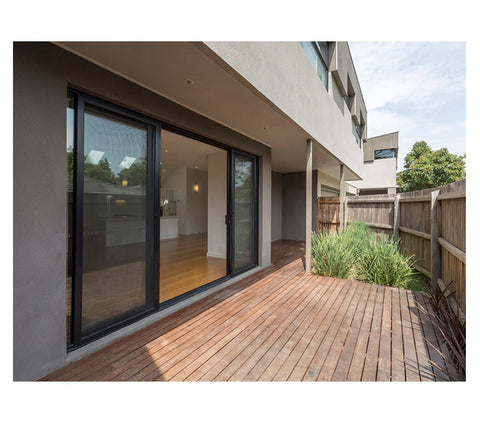 Slim Framed Painted Sliding Glass Doors with Multi-slide Patio Door on China WDMA