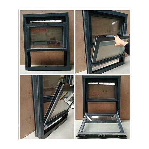 Slim frame aluminum vertical sliding cheap house windows for sale on China WDMA