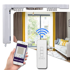 Smart home Alexa electric curtain system, smart window shade, motorized curtain system on China WDMA