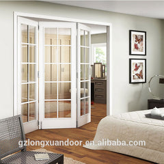 Space-saving wooden accordion bifold folding doors for home on China WDMA