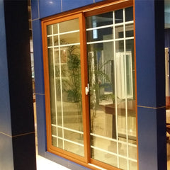 Stable quality two and three track upvc sliding windows with glass