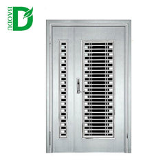 Stainless Steel Storm Security design Doors Exterior Double Door on China WDMA