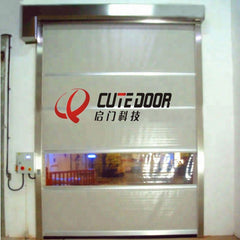Stainless steel door frame high speed PVC plastic roller shutter folding roll up door on China WDMA