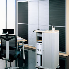 Steel Wood File Cabinet Furniture PVC Kitchen Cabinet Design Plastic Roller Shutter Doors on China WDMA