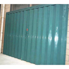 Steel security folding accordion hurricane shutter doors on sale on China WDMA