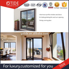 Super Wide Heavy Sliding High Quality Vinyl Patio Door Aluminum Clad Solid Oak Wood Door With 10 Years Experience on China WDMA