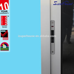Superhouse AS2047 standard 4panel sliding window tinted glass aluminum window and doors on China WDMA