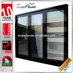 Superhouse AS2047 standard double glazing cheap folding interior doors prices on China WDMA