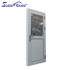 Superhouse Australia standard aluminum half glass french/casement door on China WDMA