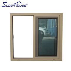 Superwu 12mm aluminium frame sliding glass window sliding and swing window myanmar aluminum sliding window on China WDMA