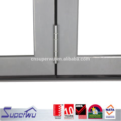 Superwu soundproof aluminium folding glass door price with Australian standards AS2047 on China WDMA