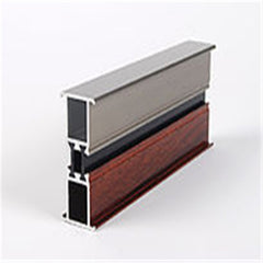 Supply Best 6063 T5 House Wood Color Window Aluminum Profile on China WDMA
