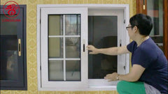 aluminium bathroom sliding glass window frames design on China WDMA