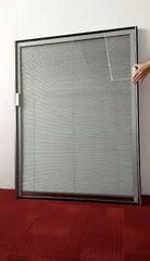 Yilian Home fashions made to measure magnetic control integral window blinds built in glass window on China WDMA