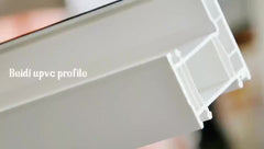 American style pvc profiles window replacement vinyl clad windows on China WDMA