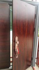 Exterior House Security Photos Steel Door Design with Door Frame European Style Steel Security Patio Door on China WDMA