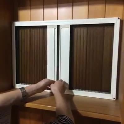 Anti bug Plisse insect fly screen solution for bifold doors on China WDMA