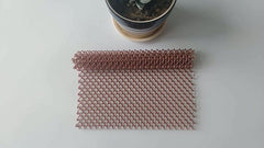 Light Weight Anodized Aluminum Chain Link Curtain For Door Screen on China WDMA